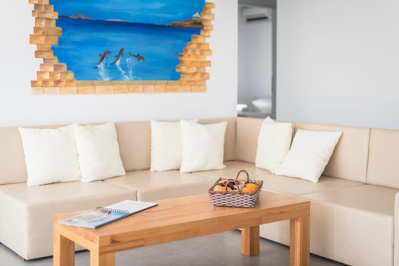 Villa Luna Private Heated Hydro Pool Bbq Beach 4Min Agia Marina Mikrolimanou Bagian luar foto