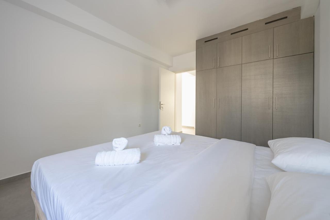 Villa Luna Private Heated Hydro Pool Bbq Beach 4Min Agia Marina Mikrolimanou Bagian luar foto